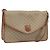 Céline Borsa a Spalla in Tela Macadam CELINE PVC Beige Oro Auth ARZ236 D'oro