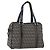 FENDI Zucchino Canvas Handtasche Navy Silber Authentisch LNZ529 Marineblau