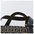 FENDI Zucchino Canvas Handtasche Navy Silber Authentisch LNZ529 Marineblau - Ansicht 8