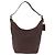 Coach Borsa a Spalla in Pelle Marrone Oro Auth 172666 D'oro - vista 2