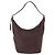 Coach Borsa a Spalla in Pelle Marrone Oro Auth 172666 D'oro - vista 3