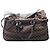 Louis Vuitton Eole 50 Damier Ébène Marrone - vista 3