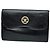 Céline Vintage Celine Paris Triomphe Leather Wallet Black