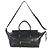 Céline Celine Nero Pelle di Agnello Morbida Lucida Media Nuovo Luggage - vista 5