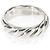 David Yurman Sterling Silver  Sculpted Cable Ring