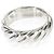 David Yurman Sterling Silver  Sculpted Cable Ring - view 2