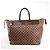 Borsa Louis Vuitton Greenwich PM Damier Ebene in marrone N41165 Rosso - vista 16