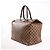 Borsa Louis Vuitton Greenwich PM Damier Ebene in marrone N41165 Rosso - vista 2
