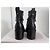Stivaletti Jimmy Choo Cruz 65 in pelle nera 40 Nero - vista 5