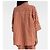 Camisa de algodón a rayas Brunello Cucinelli Castaño Naranja - vista 8
