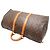 Borsa Boston Keepall 55 Louis Vuitton Marrone - vista 4