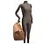 Borsa Boston Keepall 55 Louis Vuitton Marrone - vista 8