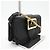 Bolso de hombro de cuero con hebilla Burberry Negro - vista 2