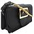 Bolso de hombro de cuero con hebilla Burberry Negro - vista 3