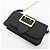 Bolso de hombro de cuero con hebilla Burberry Negro - vista 4