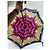 Vintage Gianni Versace abstrakter mehrfarbiger Regenschirm Mehrfarben - Ansicht 9