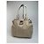 Céline Vintage Celine Paris Lederhandtasche grau Beige - Ansicht 11