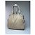 Céline Vintage Celine Paris Lederhandtasche grau Beige - Ansicht 12