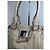 Céline Vintage Celine Paris Lederhandtasche grau Beige - Ansicht 6