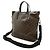 Borsa tote Davis Monogram Macassar Louis Vuitton Marrone Nero Monogramma - vista 3