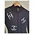 Chanel Coco Neige 2019 – Mono CC Logo de Lana & Cachemira – Talla 36 Azul marino - vista 6