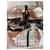 Sac de voyage Burberry Check Marron Rouge Beige  - vue 2