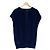 Top de punto de lino Mackintosh London Azul - vista 2