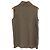 Top de cuello alto de seda Theory Combo Beige