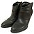 Autre Marque UGG Charlotte Lederstiefeletten Schwarz