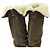Botas largas de shearling Salvatore Ferragamo Castaño - vista 7