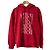 Autre Marque Baumwoll-Sweatshirt mit Patou-Logo-Print Rot