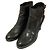 Autre Marque Lederkurze Stiefel Ford Mills Schwarz