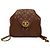 Timeless Chanel Matelassé Caviar Leder Rucksack Braun - Ansicht 2