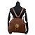 Timeless Chanel Matelassé Caviar Leder Rucksack Braun - Ansicht 3
