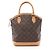 Louis Vuitton Monogram Lockit Game On Handtasche Braun