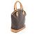 Louis Vuitton Monogram Lockit Game On Handtasche Braun - Ansicht 2