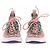 Chloé Sneakers "Nama" rosa e grigio - vista 4