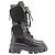 Prada Botas de cuero negras "Monolith" Negro - vista 2