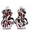 Balmain Sandali di mucca tricolore Multicolore - vista 5
