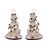 Autre Marque CR DA COSTANZO Jewel and Stone Leather Sandals Brown - view 4