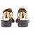 Prada Mocassini dorati in pelle D'oro - vista 5