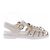 Gucci Sandali bianchi con doppio g Bianco - vista 2