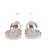 Gucci Sandali bianchi con doppio g Bianco - vista 4