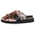 Autre Marque Mule marroni con frange Marrone  - vista 3