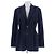 Jacquemus Blazer "La Riviera" blu navy slim