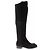 Stuart Weitzman Botas altas negras de ante Negro - vista 2
