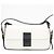 Borsa a Spalla in Pelle Fendi Bucket Twist Nero Bianco - vista 3