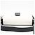 Borsa a Spalla in Pelle Fendi Bucket Twist Nero Bianco - vista 5