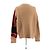 Dries Van Noten Wollpullover mit Mehrfarben Muster Beige - Ansicht 2