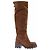 Jonak Cuissarde en daim camel - view 2